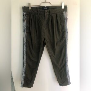 Scotch and Soda khaki pant with denim insert size 30
